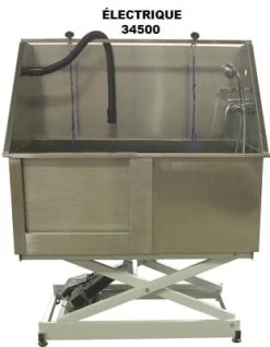 Electric Grooming Bath For Dogs And Cats. Stainless Steel, Inc Shower