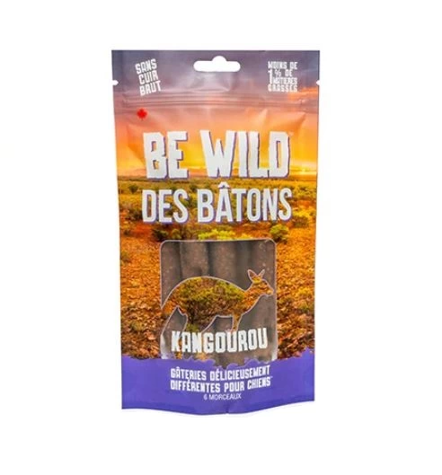 Be Wild Natural Kangaroo Sticks Treats For Dogs 1 Be Wild Natural Kangaroo Sticks Treats For Dogs