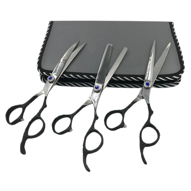 Premium Trio Right Handed Grooming Scissors Set, Gain Grooming 1 Premium Trio Right Handed Grooming Scissors Set, Gain Grooming