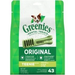 Dental Dog Treats, Original Teenie, Greenies