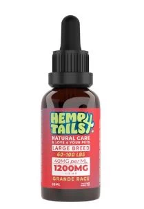 Hemp Oil For Large Breed, 30 Ml, Hemp 4 Tails