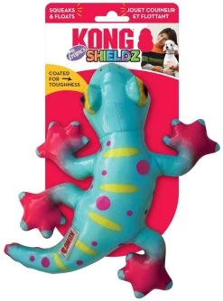 KONG Shieldz Tropics Gecko Floating Dog Toy -Pet Supplies Shop KONG Shieldz Tropics Gecko