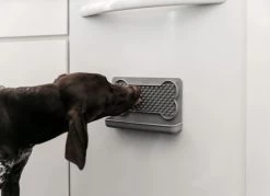 Lick Mat With Bone Shape Dexas -Pet Supplies Shop Tapis a lecher avec forme dos Dexas collant 1