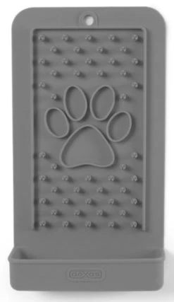 Lick Mat Bone-Shaped With Container, Dexas