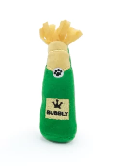 Zippy Paws Crusherz Bubbly Plush Cat Toy 4''