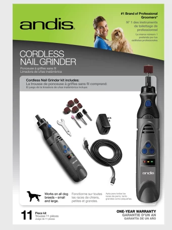 Professional Cordless Animal Grinding Wheel, Andis Lithium 6 Speed, 11 Pieces 8 Professional Cordless Animal Grinding Wheel, Andis Lithium 6 Speed, 11 Pieces - Image 8