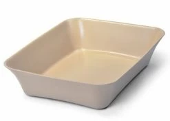 Large Ecological Litter Pan, Vanness Apple Green