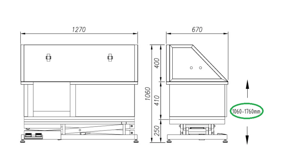 Stainless Steel Electric Grooming Bath, Shernbao 2 Stainless Steel Electric Grooming Bath, Shernbao - Image 2