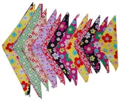 Bandanas Or Scarves For Animals, Flower Model (72 Units), Cozymo