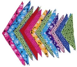 Bandana Or Scarf For Animals, Paw & Bone Model (72 Units), Cozymo