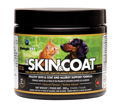 Bio Skin & Coat Health Support For Cats And Dogs, BiologicVet 1 Bio Skin & Coat Health Support For Cats And Dogs, BiologicVet