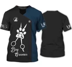 A Blue T-shirt In Blue Polyester