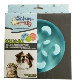 Blue Flower Animal Retarder Bowl, Schum-tug
