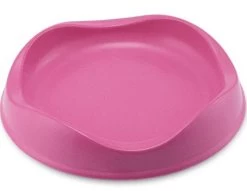 Bowl For Cats And Small Dogs In Pink Bamboo, Beco