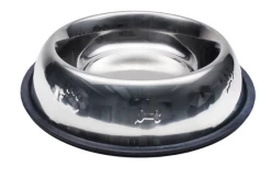 Maslow Embossed Stainless Steel Pet Bowl, Coastal