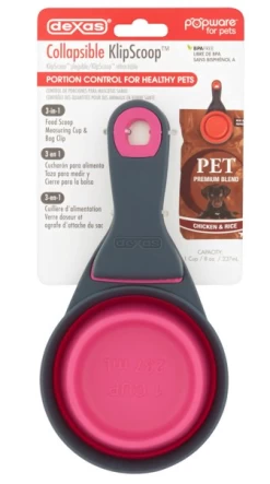 KlipScoop Dexas 3 In 1 Collapsible Pet Cup