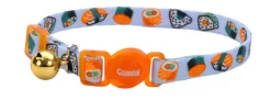 Release Collar For Cats, Sushi Model, Coastal 3/8"X8-12"