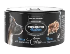 Canned Dog Food, Tuna Entree With Glucosamine, Oven-Baked 5.5oz