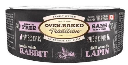 Grain Free Rabbit Adult Cat Food, Oven-Baked Tradition 5 Oz