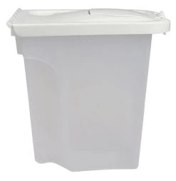 Plastic Pet Food Container, Vanness 4lb -Pet Supplies Shop contenant bouffe vanness 2 481