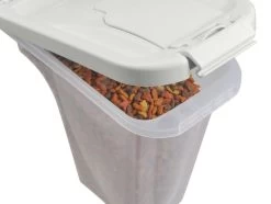 Plastic Pet Food Container, Vanness 4lb -Pet Supplies Shop contenant bouffe vanness 5 fa3