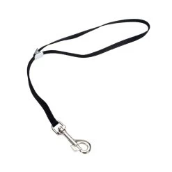 Black Coastal Grooming Strap With Clip 5/8