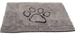Dog Mat, Dirty Dog Doormat Grey, DGS