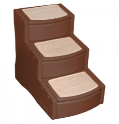 3-step Staircase For Dogs, Easy Step III Chocolate, Pet Gear
