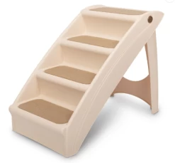 Foldable And Transportable Dog Stairs