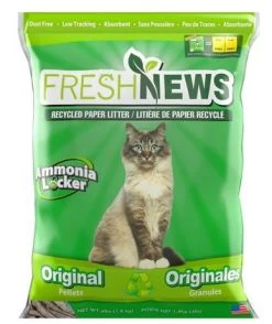 Recycled Paper Cat Litter, Fresh News