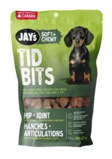 Dog Treats, Hips And Joints, Jay's Tid Bits - Small & Medium 200g