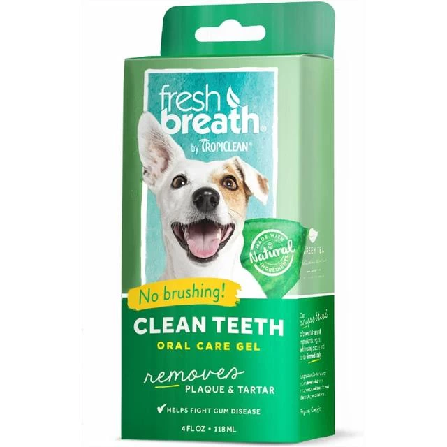 Fresh Breath By Tropiclean, Oral Care Gel For Dogs, 118ml 4 Fresh Breath By Tropiclean, Oral Care Gel For Dogs, 118ml - Image 4
