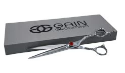 Straight Grooming Scissor, Gain Grooming Dragon Eye 8 "
