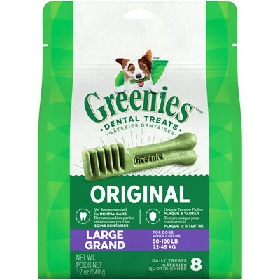 Dental Treats For Dogs, Original Large, Greenies