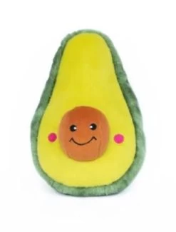 Zippy Paws NomNomz Avocado 8″ Plush, Dog Toy