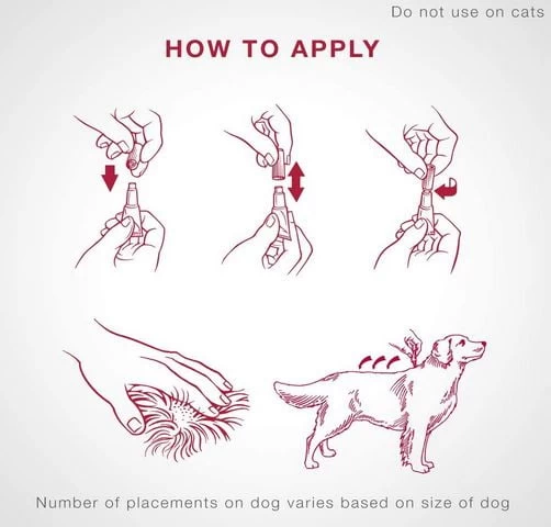 K9 Advantix II Protects Fleas, Ticks And Mosquitos For Dog From 4.6 To 11 Kg, 4 Pack - Image 2