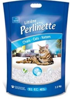 Absorbent Silica Cat Litter, Perlinette Odor Control