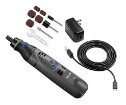 Professional Cordless Animal Grinding Wheel, Andis Lithium 6 Speed, 11 Pieces