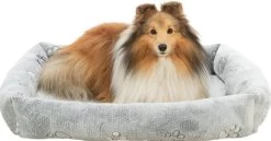 Nando Rectangular Gray Pet Bed, Trixie -Pet Supplies Shop nando rect e3f