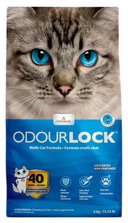 Cat Litter, Clumping And Unscented, OdourLock Intersand 1 Cat Litter, Clumping And Unscented, OdourLock Intersand