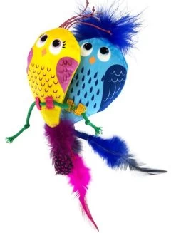 Cat Plush, Pull-A-Partz Luvs Birds, Kong