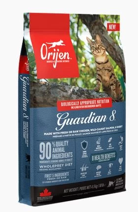 Cat Food, Guardian 8, Orijen