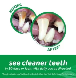 Dental Care Kit For Cats, Tropiclean -Pet Supplies Shop pate a dent et brosse a dent pour chien tropiclean