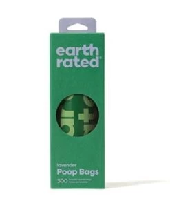 Poopbags, Earth Rated, 300 Bags With Lavender