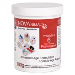 Probiotics For Older Cats And Dogs, Novanimal 100g