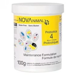 Probiotics For Dogs And Cats, Novanimal 100g