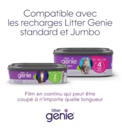 Cat Litter Bin, Litter Genie Design -Pet Supplies Shop recharge litter genier