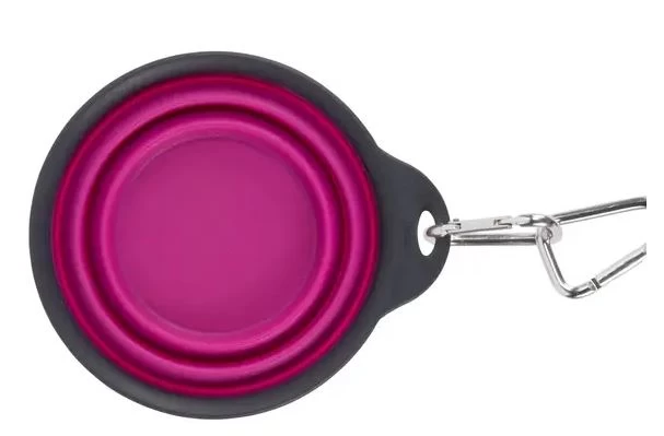 Pink Retractable Travel Bowl, Dexas 2 Pink Retractable Travel Bowl, Dexas - Image 2