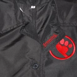 Gain Grooming SLEEVELESS Grooming Jacket With Red Finish -Pet Supplies Shop sarrau sans manche rouge 3 c95