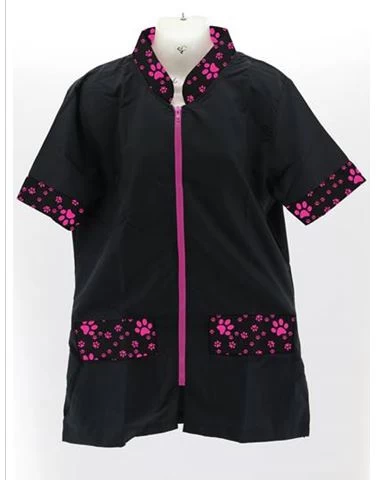 Pink Paw Grooming Coat, Gain Grooming 1 Pink Paw Grooming Coat, Gain Grooming